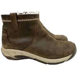 Merrell Waterproof Ankle Boot Encore 4 Bluff Zip Polar Espresso Size  9.5